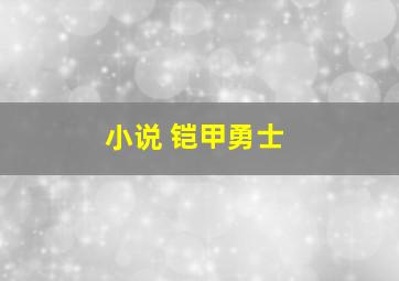 小说 铠甲勇士